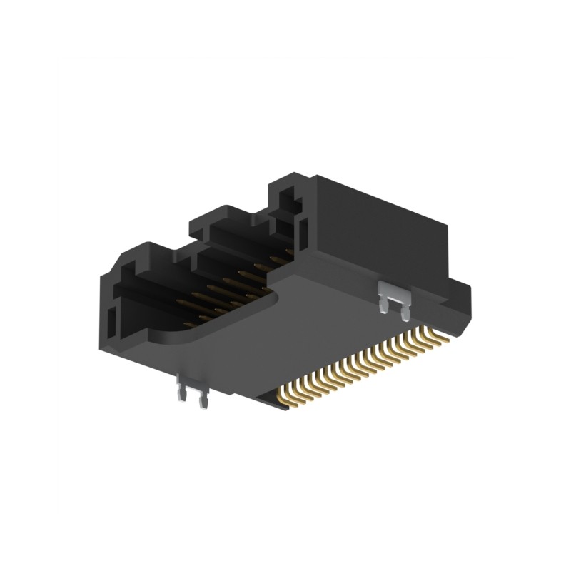 10 pcs : IMSA-13065B-2-20Y900 - HEADER SMT RA 20POS KEY-A