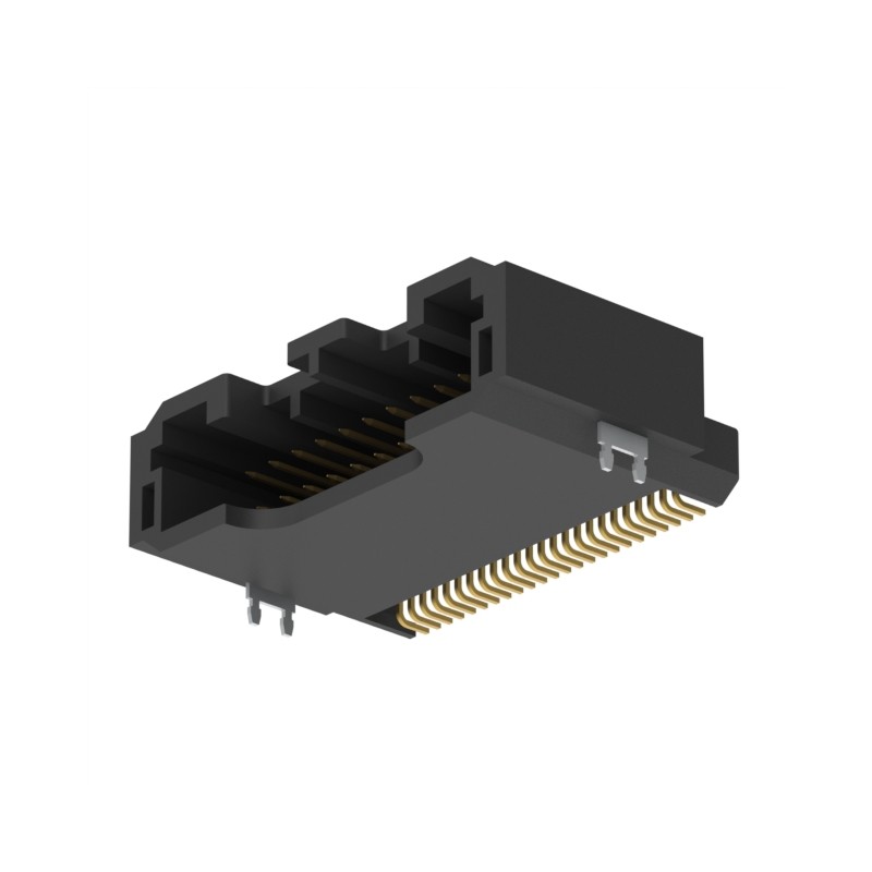 10 pcs : IMSA-13065B-2-24Y900 - HEADER SMT RA 24POS KEY-A