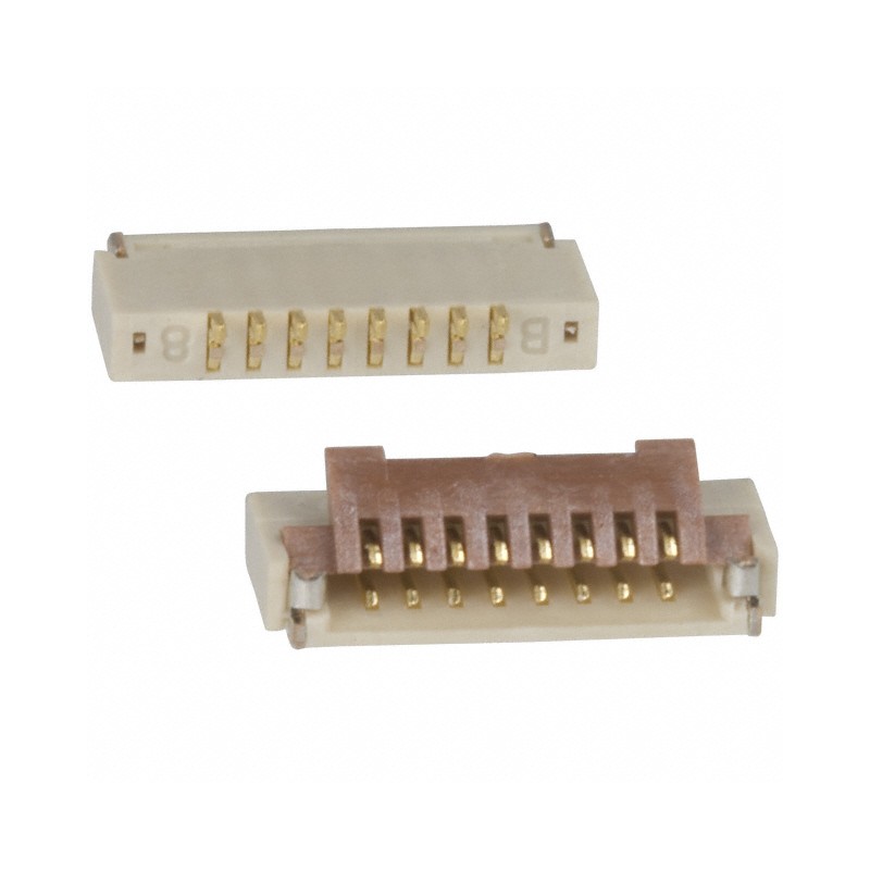 10 pcs : FH19C-8S-0.5SH(10) - CONN FFC BOTTOM 8POS 0.5MM R/A