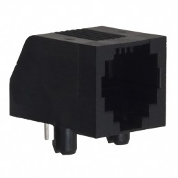 10 pcs : 5555165-5 - CONN MOD JACK 6P2C R/A UNSHLD