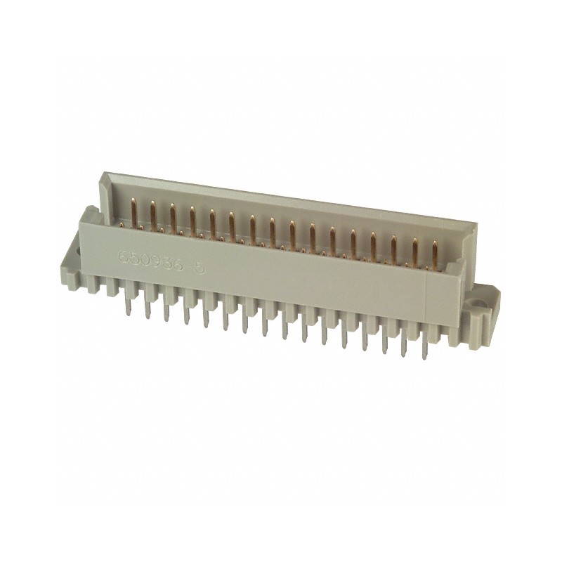 10 pcs : 5650936-5 - CONN DIN PLUG 48POS PCB GOLD