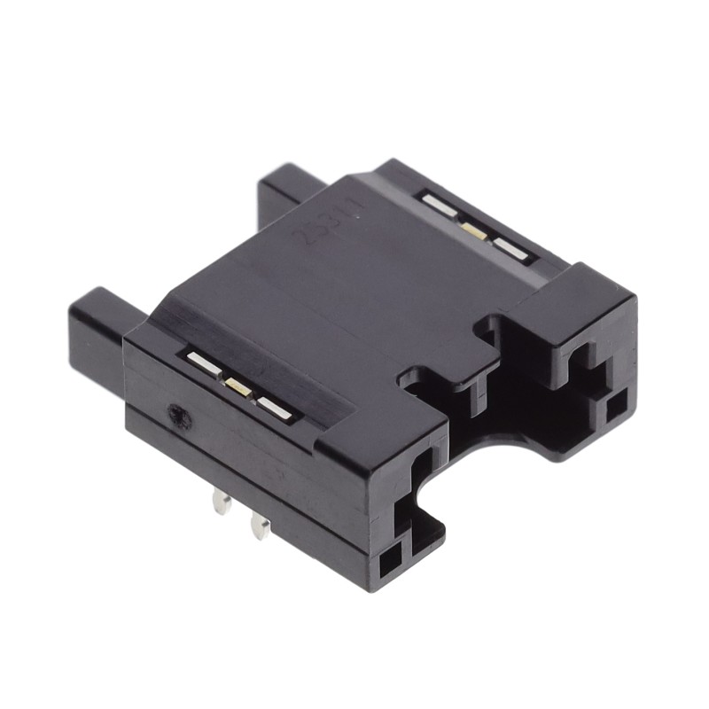 10 pcs : IMSA-13103B-04Y900 - HEADER SMT RA 4POS KEY-A