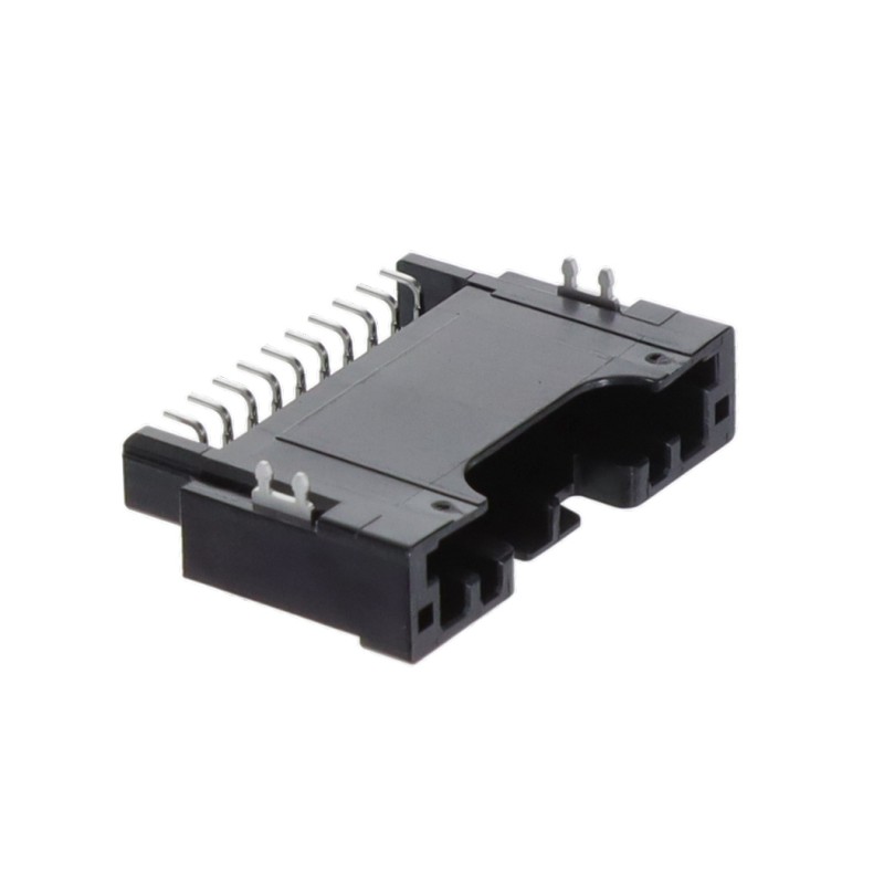 10 pcs : IMSA-13103B-10Y901 - HEADER SMT RA 10POS KEY-B