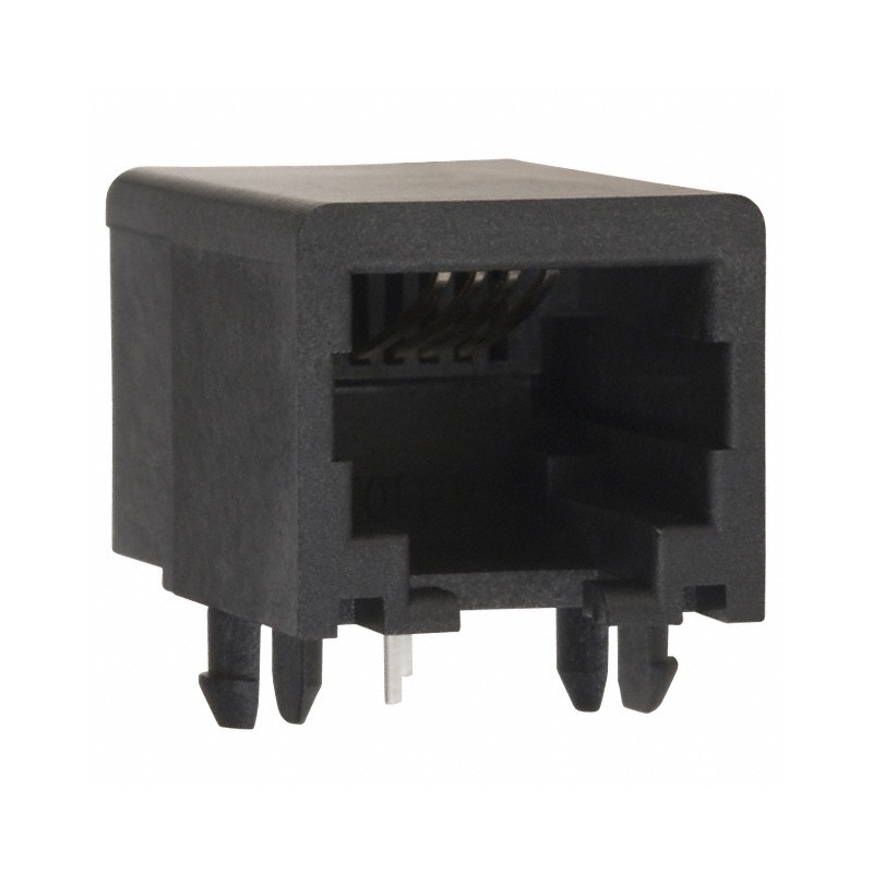 10 pcs : 0432026105 - CONN MOD JACK 6P4C R/A UNSHLD