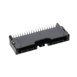 10 pcs : IMSA-13103B-20Y900 - HEADER SMT RA 20POS KEY-A