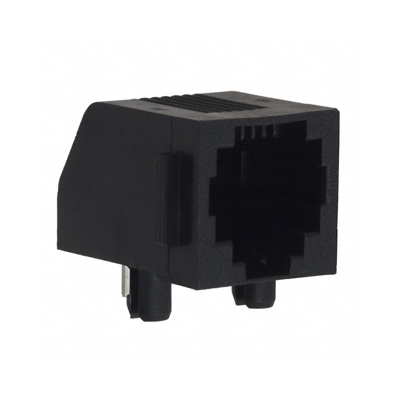 10 pcs : 5555163-2 - CONN MOD JACK 6P4C R/A UNSHLD