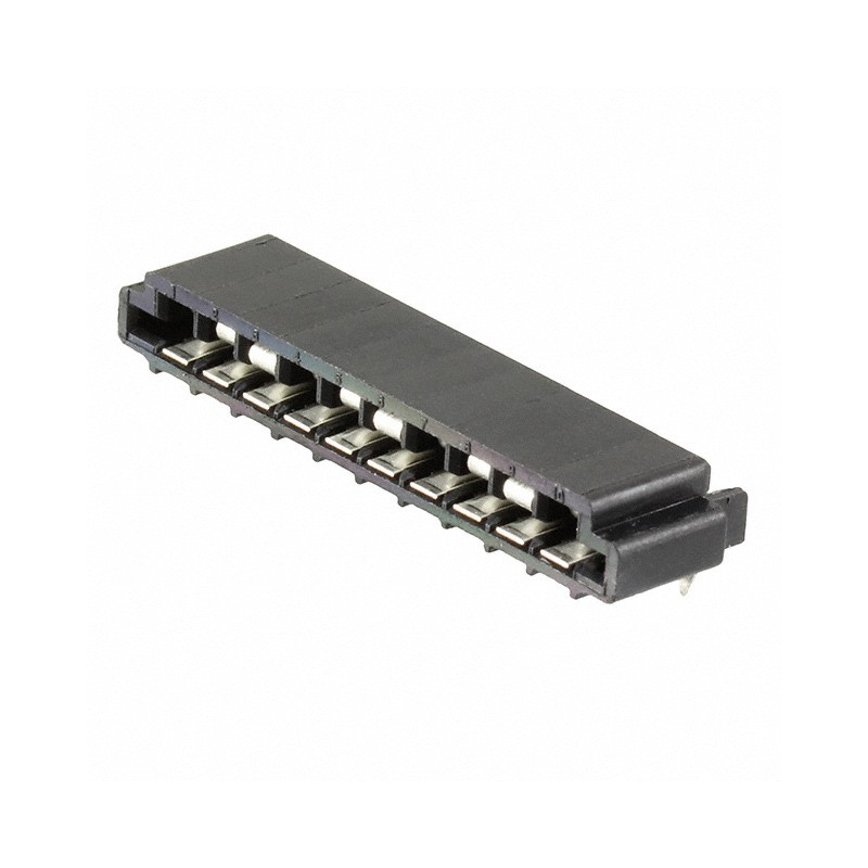 10 pcs : 6-520314-0 - CONN FFC FPC TOP 10POS 2.54MM RA