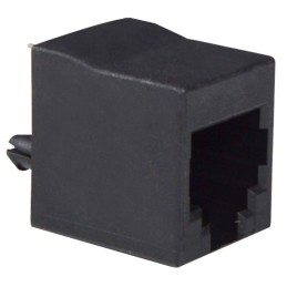 10 pcs : GDCX-PN-66 - MODJACK PERPEND 6P6C BLK ROHS CO