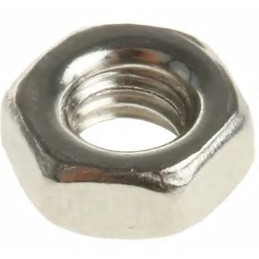 100 pcs - RS PRO Steel Screw Nut, 6-32 (5/16X7/64)in