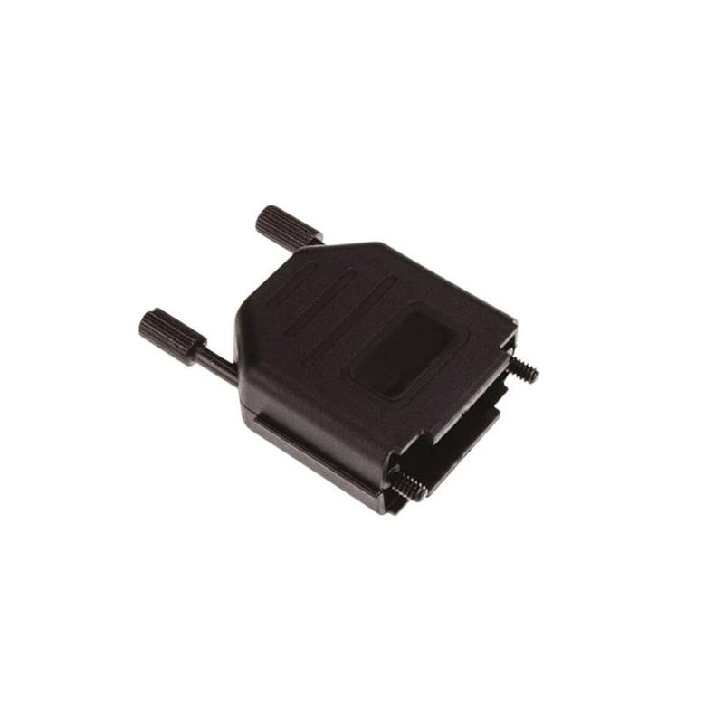 10 pcs : MHDPPK9-K - 9 WAY D-SUB HOOD PLASTIC SNAP LO