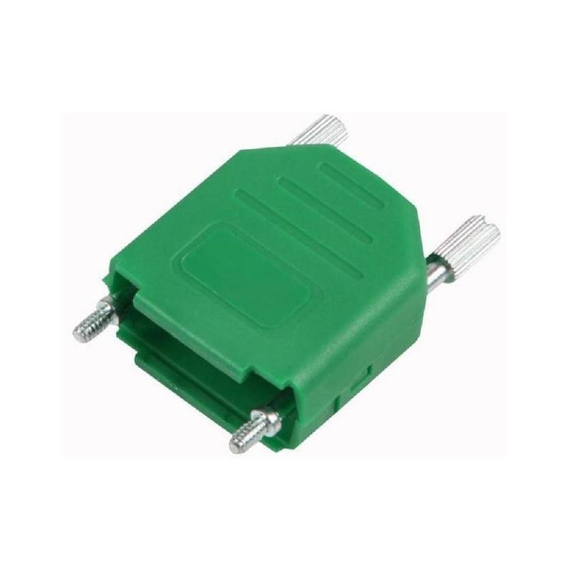 10 pcs : MHDPPK9-G-K - 9 WAY D-SUB HOOD PLASTIC SNAP LO