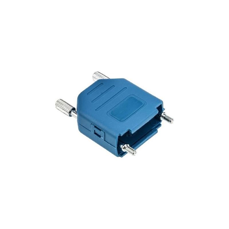 10 pcs : MHDPPK9-B-K - 9 WAY D-SUB HOOD PLASTIC SNAP LO