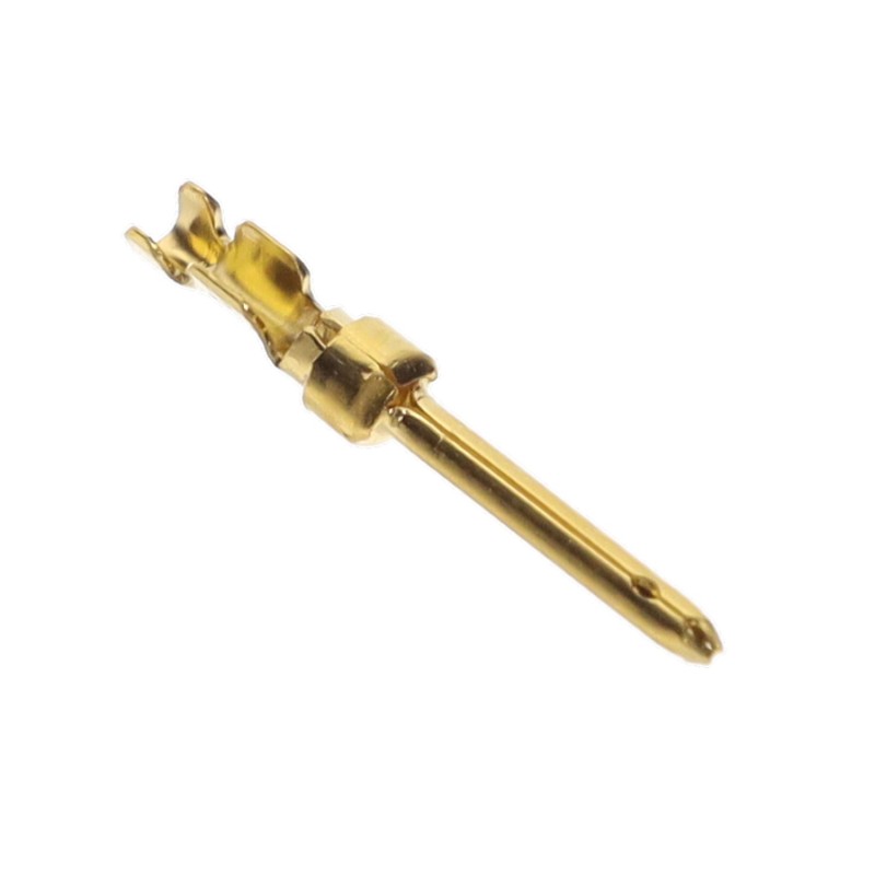 10 pcs : 66507-2 - CONN PIN 24-28AWG GOLD CRIMP