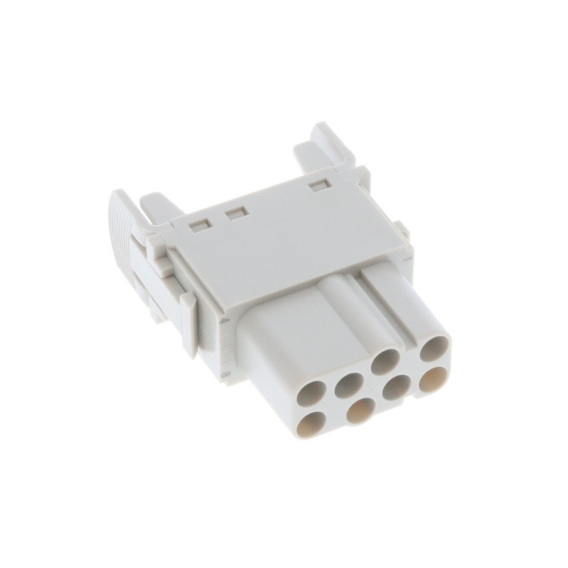 10 pcs : HMN-008-F - MODULE FEMALE 8POS HMN-008-F