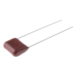 25 pcs - Panasonic ECQE(F) Polyester Film Capacitor, 400V dc, ±5%, 100nF, Through Hole
