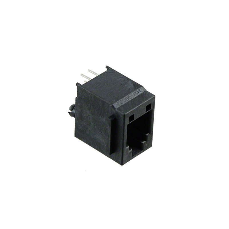 10 pcs : 0955222447 - CONN MOD JACK 4P4C VERT UNSHLD