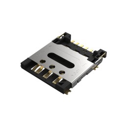 10 pcs : SIM8060-6-0-14-00-A - SIM NANO HINGED, 6P, 1.40MM PROF