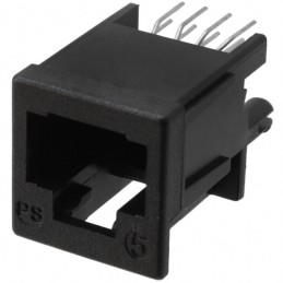 10 pcs : 338360-1 - CONN MOD JACK 8P8C VERT UNSHLD