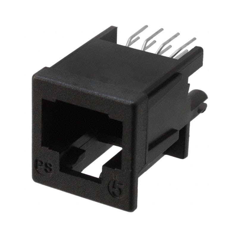 10 pcs : 338360-1 - CONN MOD JACK 8P8C VERT UNSHLD