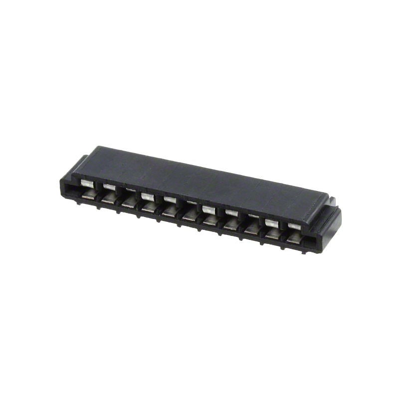 10 pcs : 6-520314-1 - CONN FFC FPC TOP 11POS 2.54MM RA