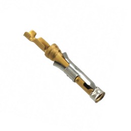 10 pcs : 66108-7 - CONN SOCKET 24-26AWG GOLD CRIMP