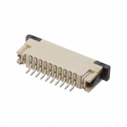 10 pcs : ZF1-10-02-T-WT-TR - CONN FFC TOP 10POS 1MM R/A