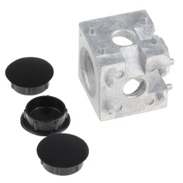 1 pcs - RS PRO Cube Connector Connecting Component, Strut Profile 30 mm, Groove Size 6mm