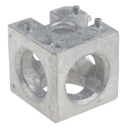 1 pcs - RS PRO Cube Connector Connecting Component, Strut Profile 30 mm, Groove Size 6mm