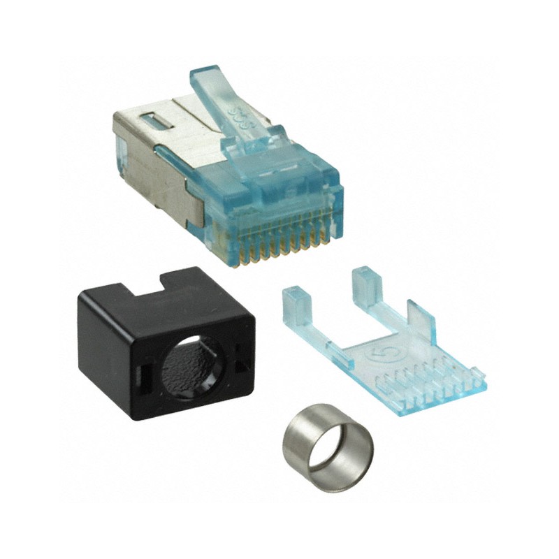 10 pcs : 940-SP-361010-031-A108 - CONN MOD PLUG 10P10C SHIELDED