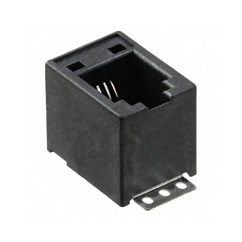 10 pcs : 0855135116 - CONN MOD JACK 4P4C VERT UNSHLD