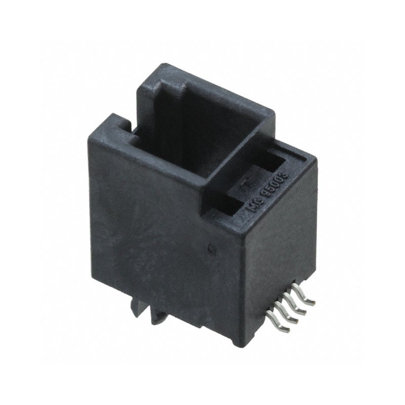 10 pcs : 0955036451 - CONN MOD JACK 4P4C VERT UNSHLD
