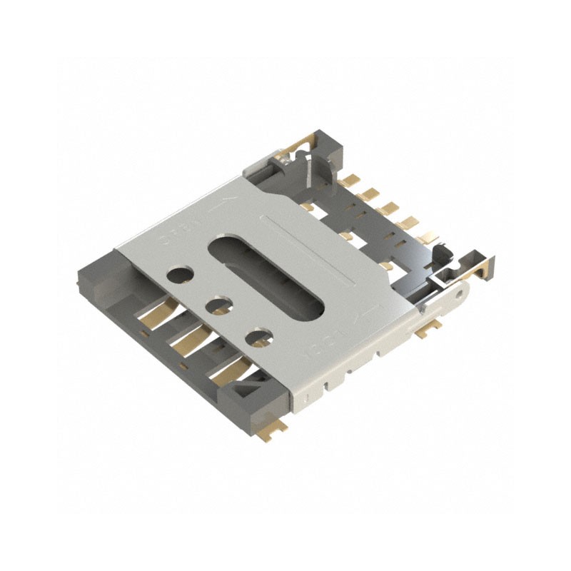 10 pcs : SIM8060-6-1-14-00-A - CONN SIM NANO HINGED 6P W/SWITCH