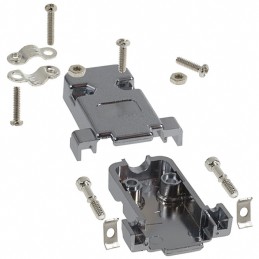 10 pcs : 977-009-020R121 - CONN BACKSHELL 9POS 180DEG SHLD