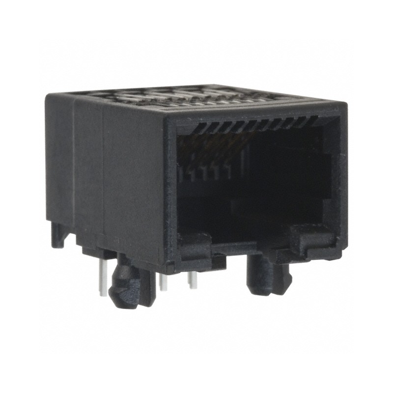 10 pcs : SS-700810-NF - CONN MOD JACK 8P8C R/A UNSHLD