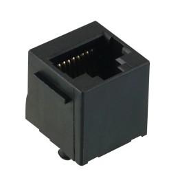 10 pcs : GDCX-PA-88 - MODJACK PERPEND 8P8C P/STOPS BLK