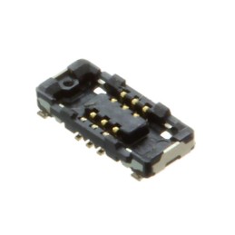 10 pcs : AXG106144A - CONN SOCKET 6POS SMD GOLD