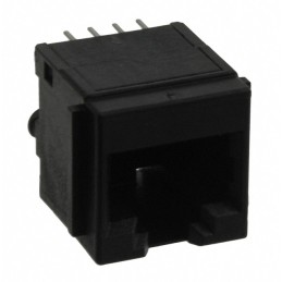 10 pcs : SS-650810-A-FLS - CONN MOD JACK 8P8C VERT UNSHLD