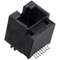 10 pcs : 0955036891 - CONN MOD JACK 8P8C VERT UNSHLD