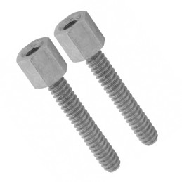 10 pcs : 7232 - JACK SCREW HEX 4-40 1 2PCS