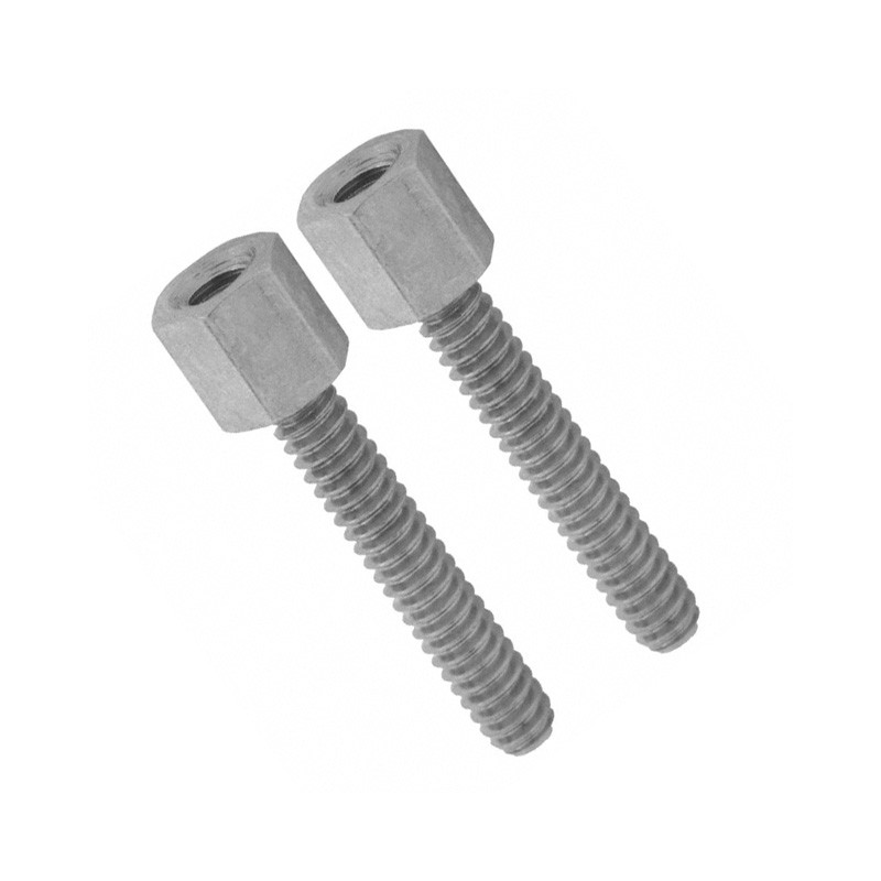 10 pcs : 7232 - JACK SCREW HEX 4-40 1 2PCS