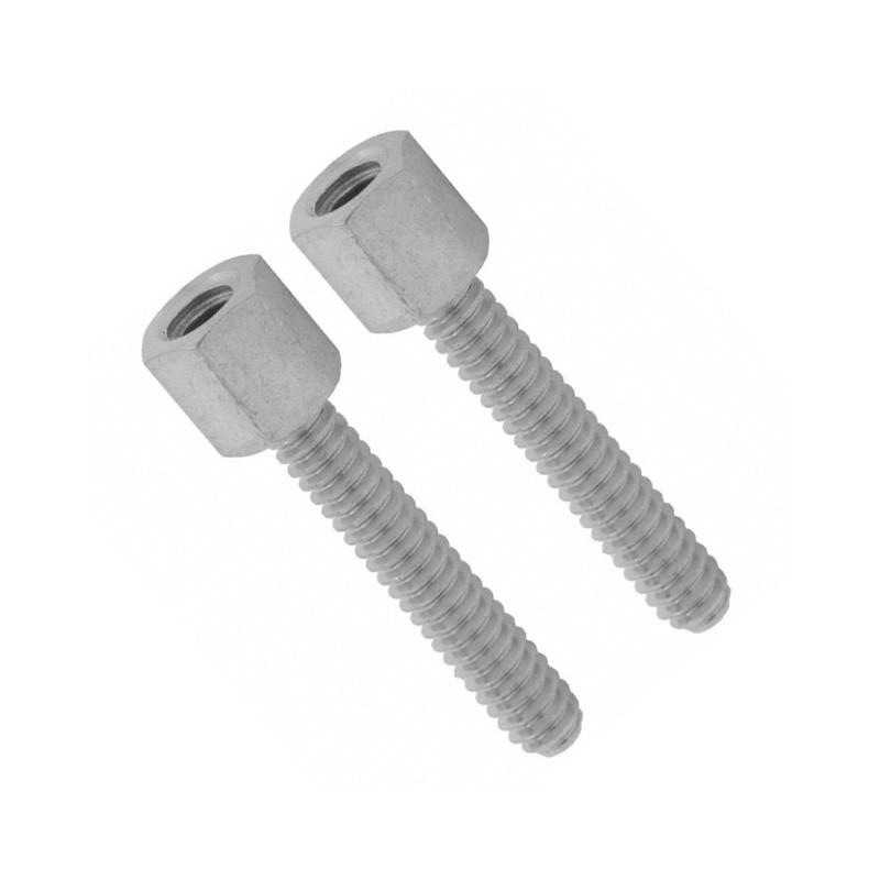 10 pcs : 7232-5 - JACK SCREW HEX 4-40 12