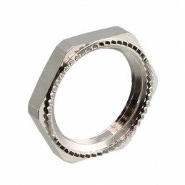 10 pcs : 1440177 - CONN FIXING NUT M12 SILVER