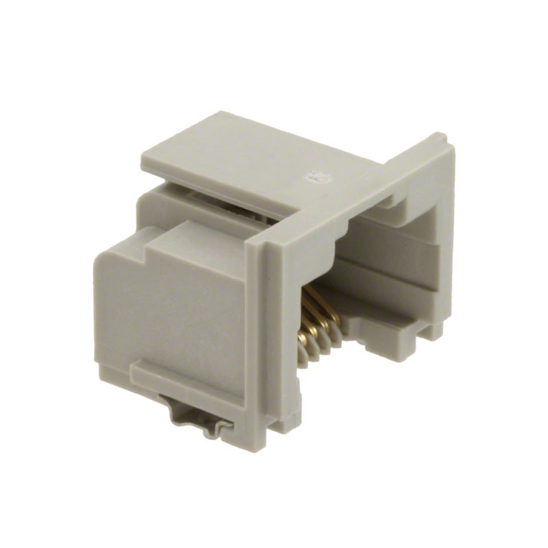 10 pcs : 5406721-1 - CONN MOD JACK 8P8C R/A UNSHLD
