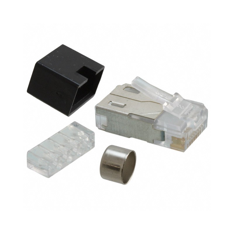 10 pcs : 943-SP-370808SM2-A264 - CONN MOD PLUG 8P8C SHIELDED