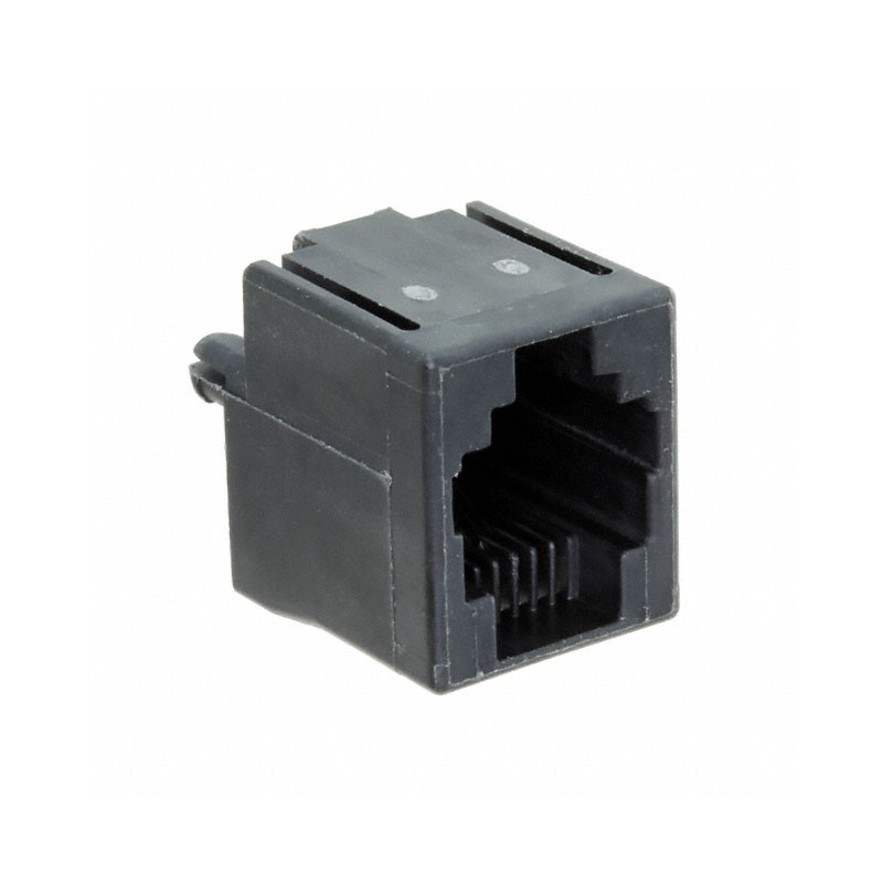 10 pcs : 1-5406010-2 - CONN MOD JACK 6P6C R/A UNSHLD