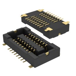 10 pcs : AXT516124A - CONN SOCKET 16POS SMD GOLD