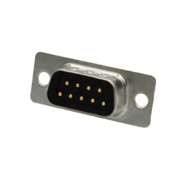10 pcs : MHDM9SP - 9 WAY D-SUB CONNECTOR MALE SOLDE