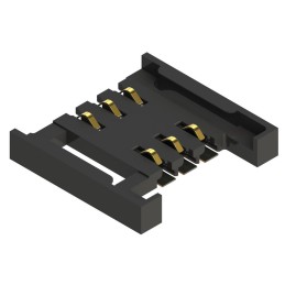 10 pcs : 009162006206175 - CONN SIM CARD PUSH-PULL R/A SMD