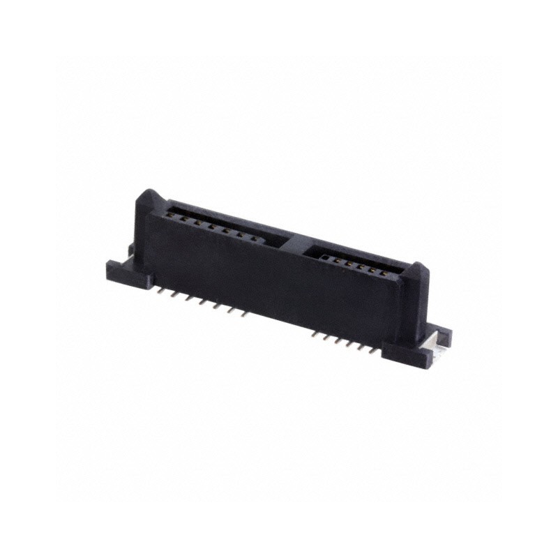 10 pcs : 1735539-2 - CONN SATA RCPT 13POS SLD SMD