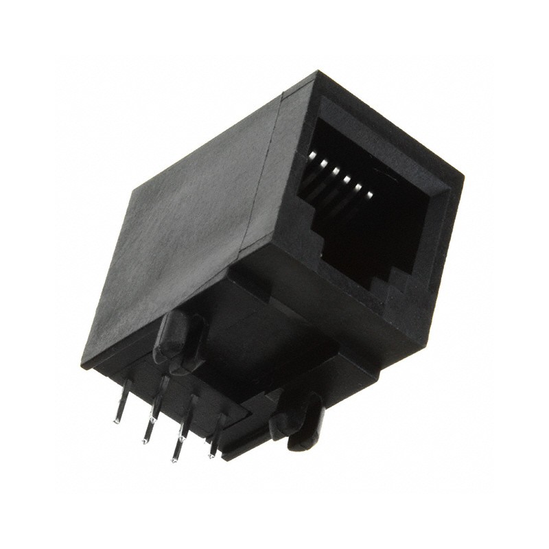 10 pcs : SS-6366-1-NF - CONN MOD JACK 6P6C R/A SHLD